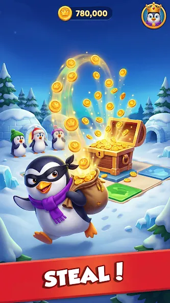 Penguin Go : Coins Clash screenshot 2