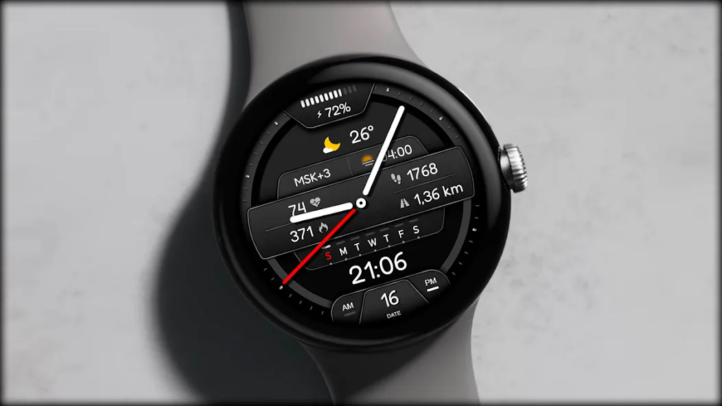 Hybrid Epaloxy Watch Face screenshot 1