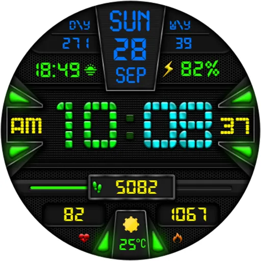 DIGI INTLANCE CTS61 Watch face screenshot 21