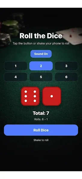 Dice Roll Casino screenshot 2