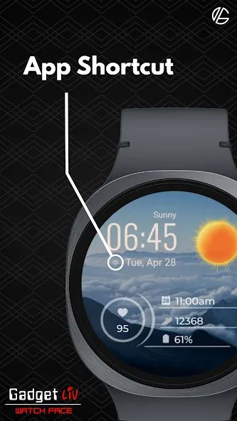 Weather Digital Watch Face screenshot 4