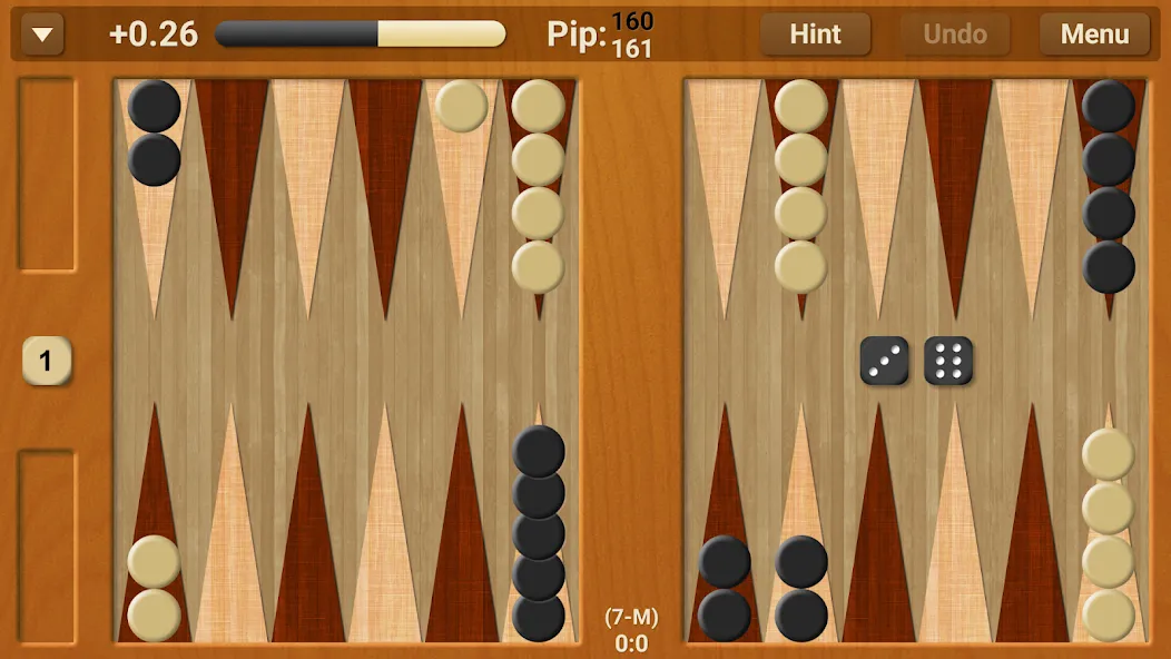Backgammon NJ for Android screenshot 1