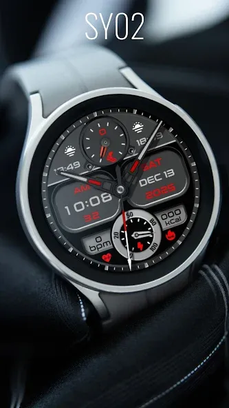 SY02 Watch Face For Wear OS screenshot 2