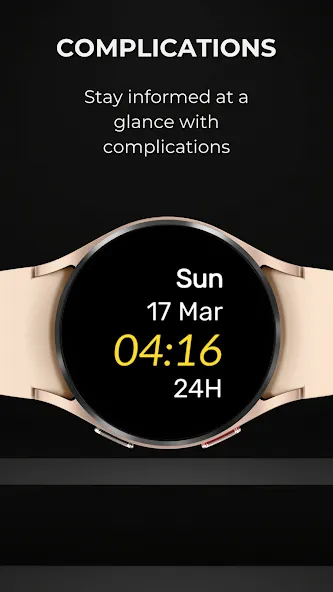 EXD027: Minimal Watch Face screenshot 3