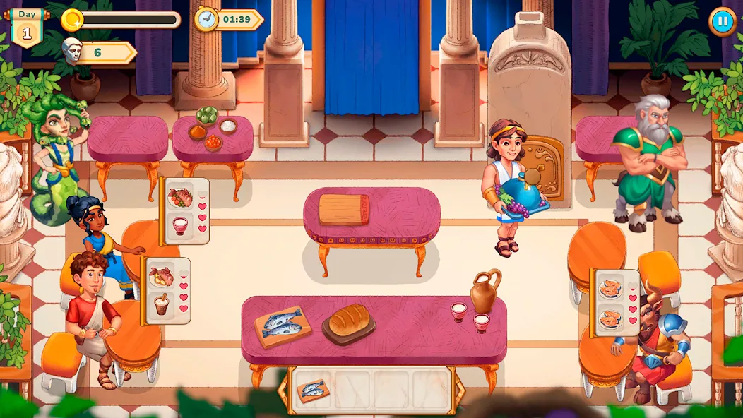 Greek Kitchen Frenzy: Dionysus screenshot 7