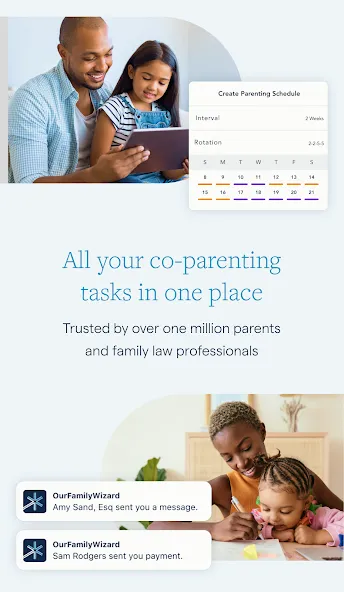OurFamilyWizard Co-Parent App screenshot 2