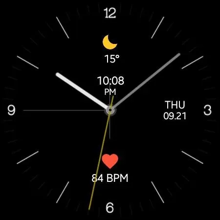 Virtuous Night - watch face screenshot 24