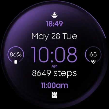 Shine 360 - digital watch face screenshot 13