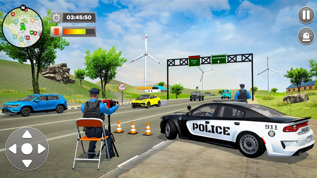 NYC Police Car Games 2025 screenshot 1