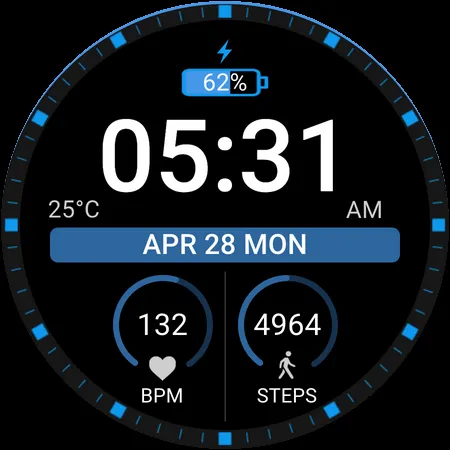 Numeric Format Watch Face screenshot 5
