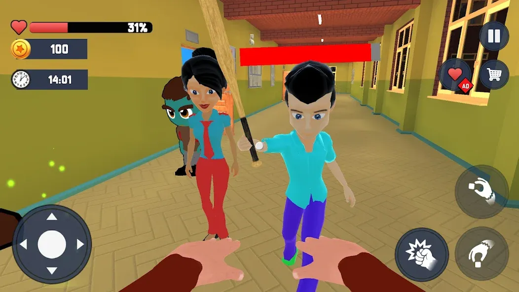 Monkey School Prankster Game screenshot 4