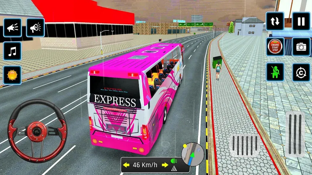 Bus Games Real Bus Driving 3D screenshot 6