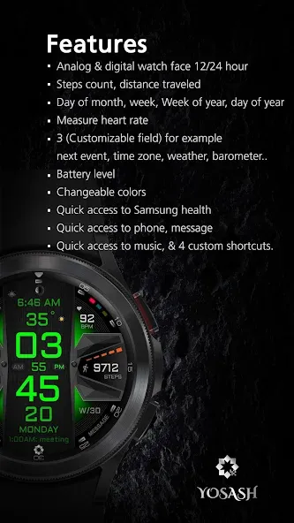 A460 Tech Hybrid Face screenshot 4