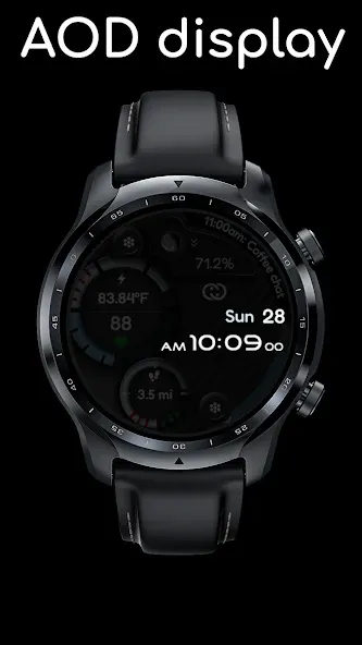 Digital Watch Face CUE111 screenshot 3