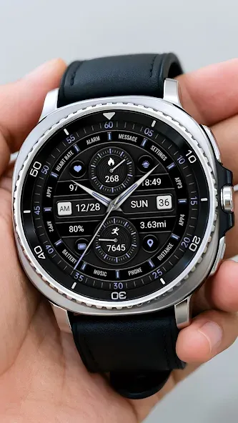 Dark Elegant Purple ZKin Watch screenshot 7