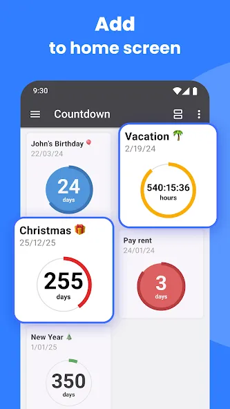 Countdown Widget・Countdown app screenshot 5
