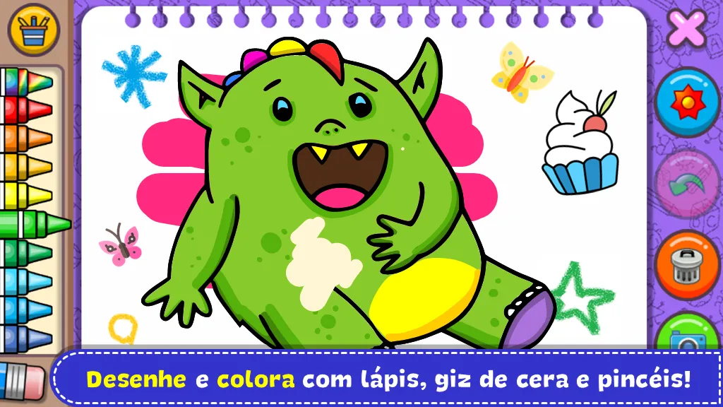 Livro colorir e jogos crianças screenshot 1