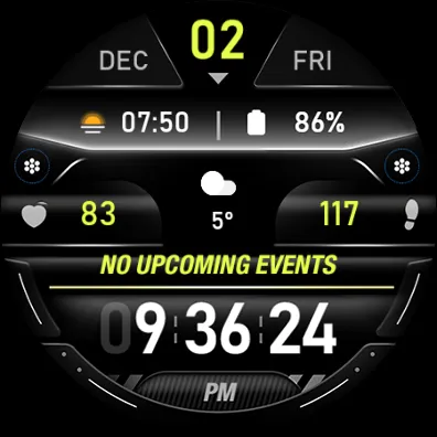 Digital Watch Face - RE03 screenshot 9