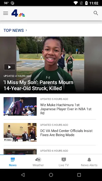 NBC4 Washington screenshot 2