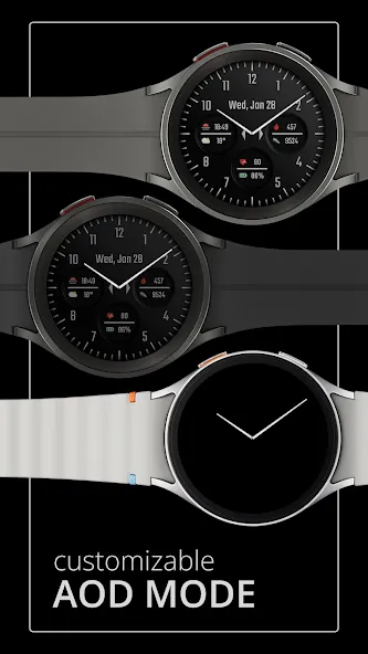DADAM118: Analog Watch Face screenshot 4