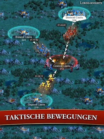 Lords & Knights - Mittelalter screenshot 8