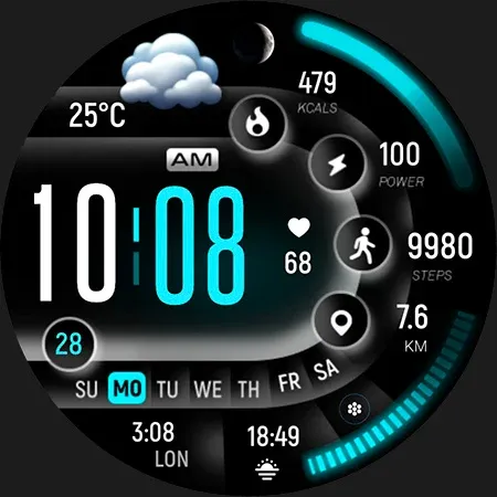 ML2U 281 Watch Face screenshot 25