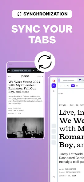 Opera browser beta with AI screenshot 5