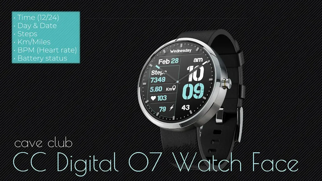 CC Digital 07 Watch Face screenshot 8