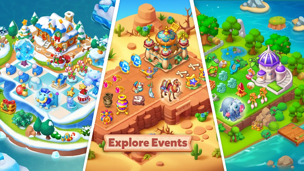 Merge HomeTown: Merge Games screenshot 13