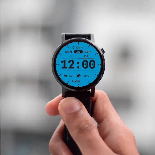 Clear Type Watch Face screenshot 4