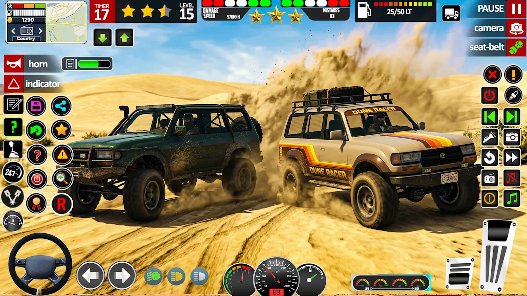 SUV Offroad 4x4 Jeep Game 3d screenshot 4