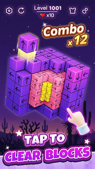 Take Away - Tap 3D Blocks Out screenshot 4