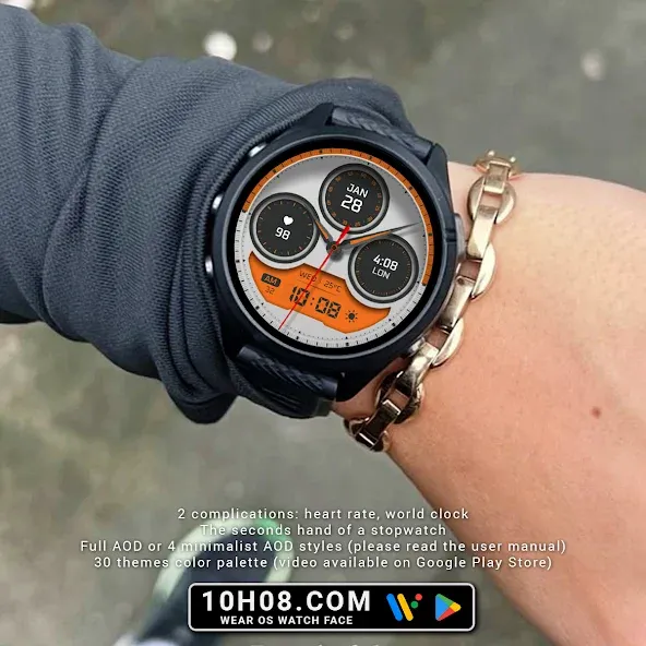 Watch face 10h08.com #117 screenshot 1