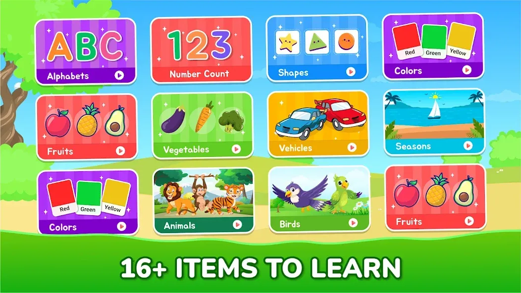 Abc123: Kids Alphabet & Number screenshot 1