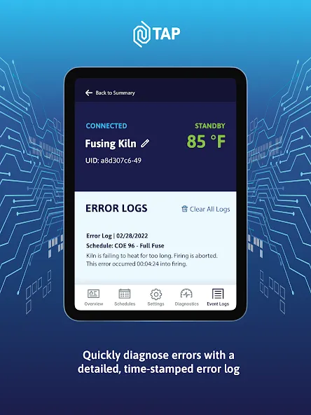TAP Kiln Control Mobile screenshot 15