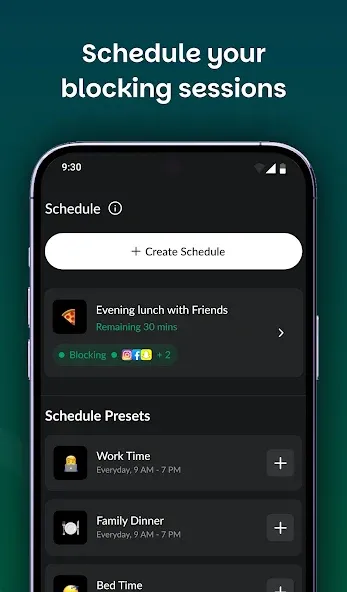 Zenze- Block Apps,Stay Focused screenshot 5