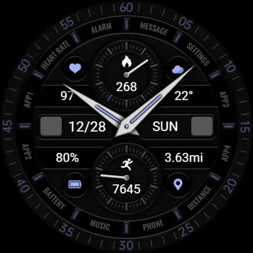 Dark Elegant Purple ZKin Watch screenshot 43