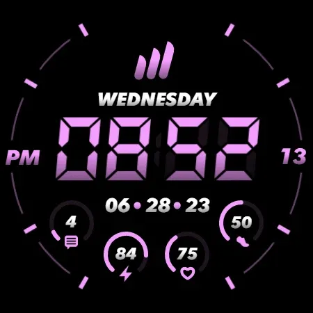 NW Digital Wear OS Watch Face screenshot 23