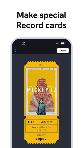 repov: A Mini Blog for Moments screenshot 6