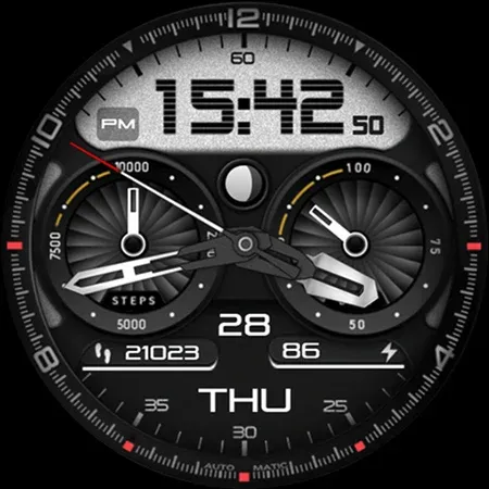 Colorful Hybrid Watch Face screenshot 35