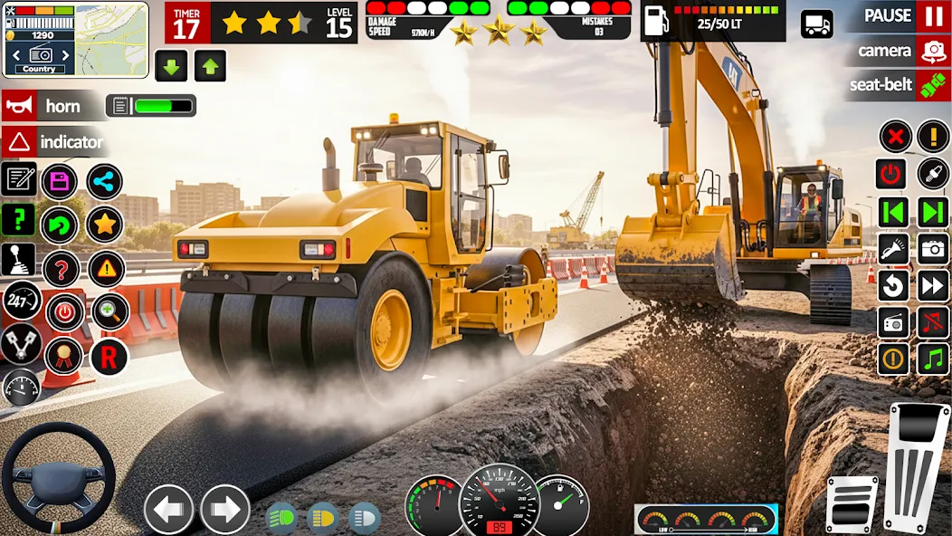 Road Construction 3D JCB Game screenshot 3