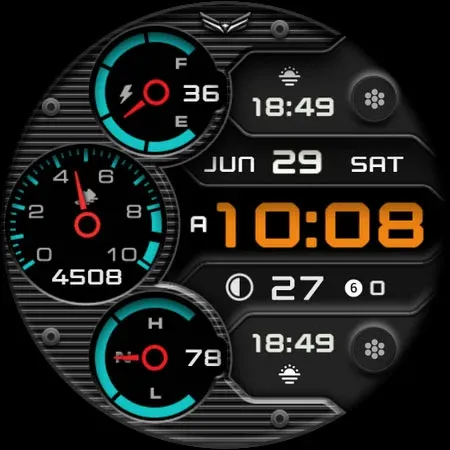 Ballozi AERONOX - Digital Face screenshot 15