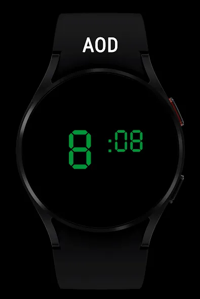 WR 007 Digital Watch Face screenshot 7