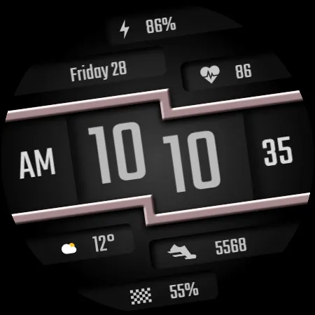 DADAM49: Minimal Watch Face screenshot 21
