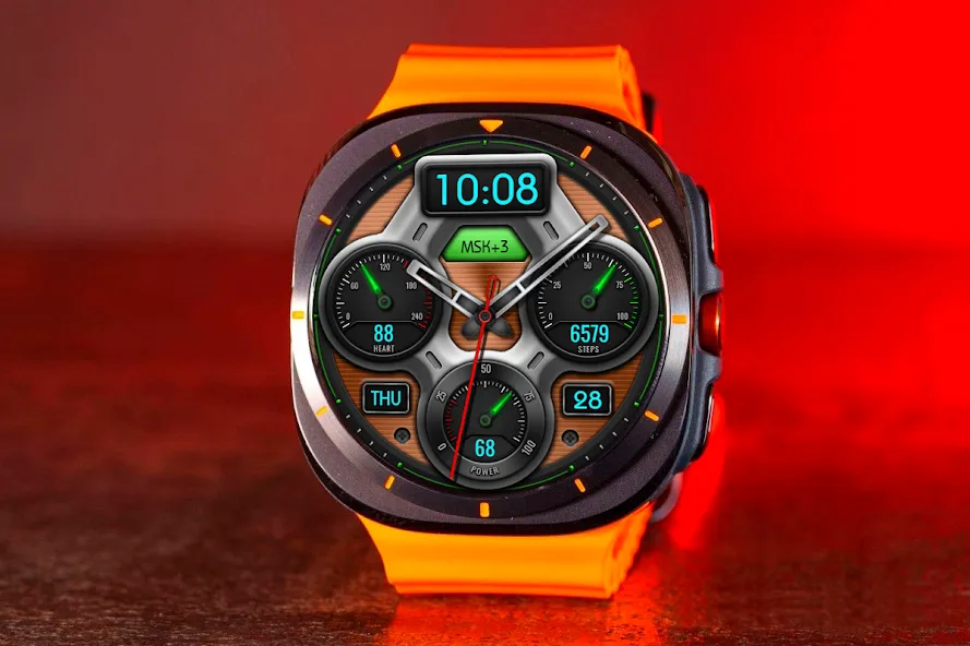 Hybrid WARAMUN WS01 Watch face screenshot 3