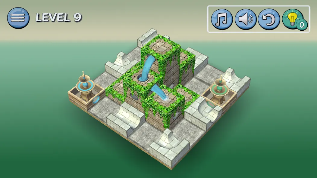 Flow Water Fountain Puzle 3D screenshot 3