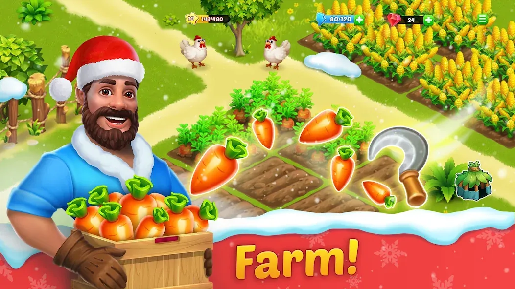 Kong Island: Farm & Survival screenshot 2