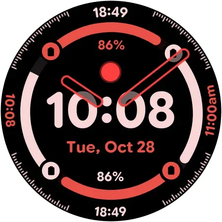 Digital Rings 2 - Watch face screenshot 11