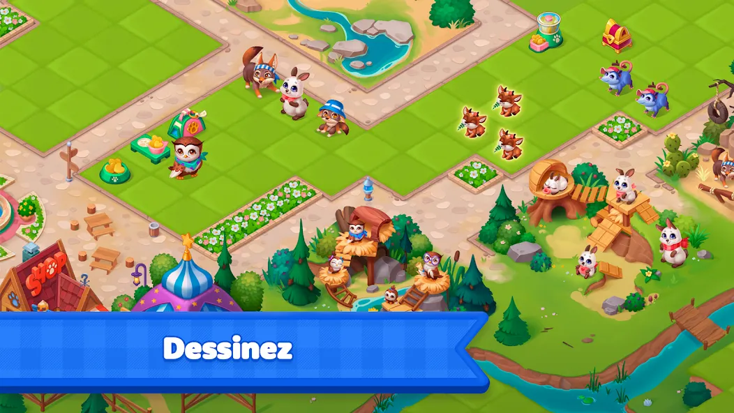 Merge Ville: Jeu de réflexion screenshot 3