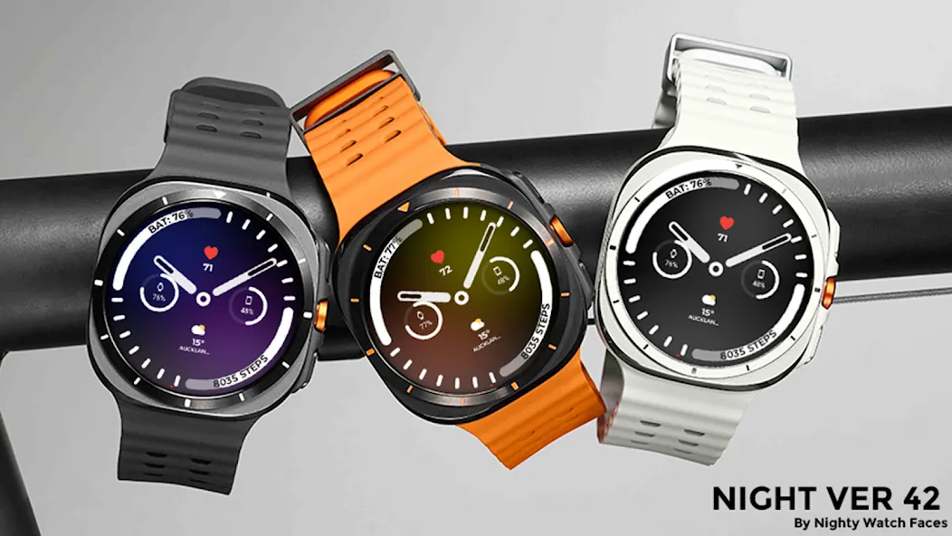 Night ver 42 - watch face screenshot 14